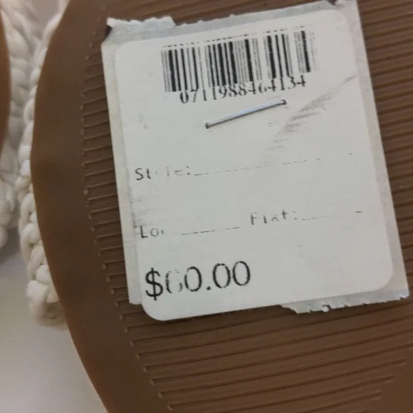 NWT Crown & Ivey Wedge Sandals - Picture 5 of 5